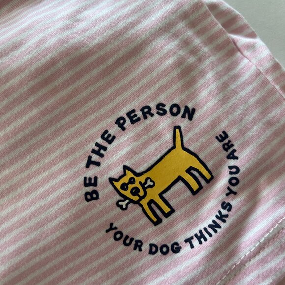 LIFE IS GOOD 2 Piece Women's Short Set Size L - Picture 2 of 6